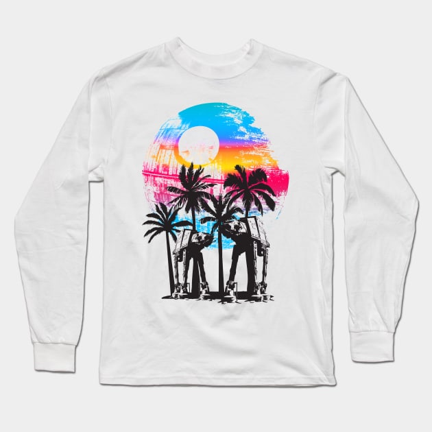 Summer Adventure Long Sleeve T-Shirt by clingcling